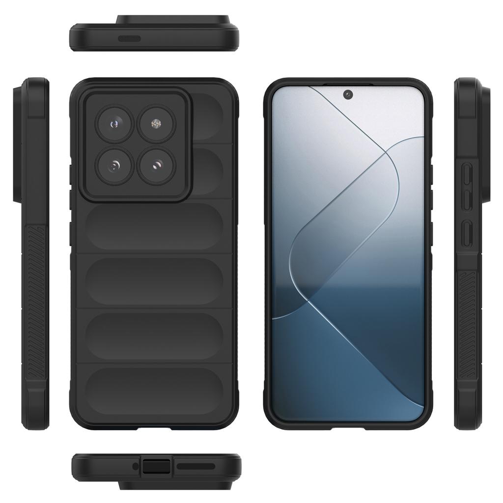 For Xiaomi 14 Pro Case Shock-absorbing Rugged Phone TPU Cover