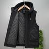 Übergröße 5XL-11XL Mode Herbst Winter Warme Ärmellose Weste Herren Übergröße Oberbekleidung Dicke Winter Herrenjacke mit Kapuze