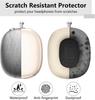 Applicable AirPods Max Over-Ear Headphones Transparent Glitter Silicone Case