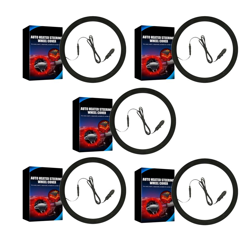 Beheizte Lenkradabdeckung, komfortabler elektrischer Auto-Lenkradschutz, rutschfeste Griffabdeckung, Winterhand