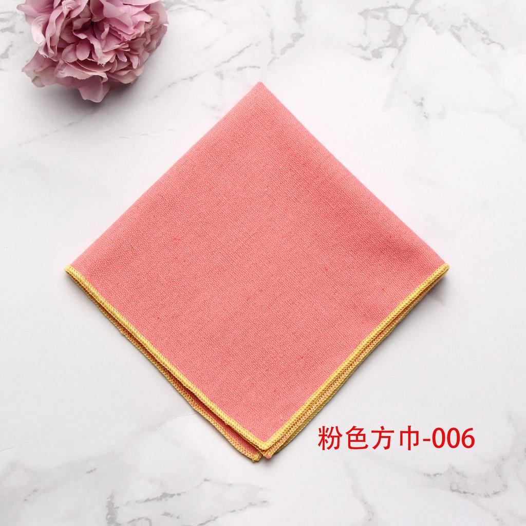 Men'S Suit Pocket Towel, Banquet Solid Color Shirt Pocket Towel, Dress, Chest Towel, Small Square Towel.