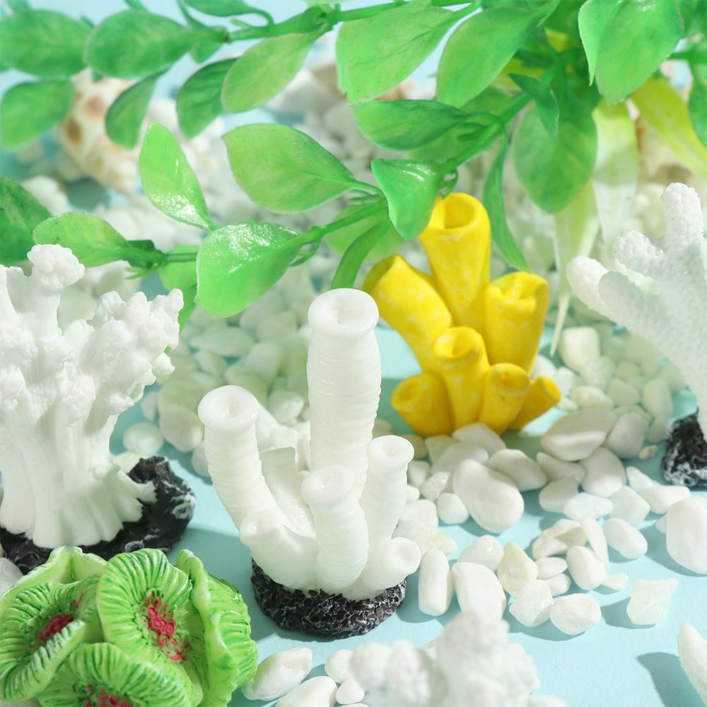 garden Fish Tank Ornaments Simulation Starfish Artificial Coral Landscape Making Resin Reef Rock