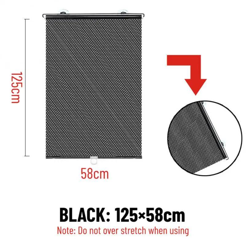 Car Side Window Sun Shade Retractable Car Roller Sunshade for Kids Baby Car Window Shades for UV and Sun Glare Heat Protection