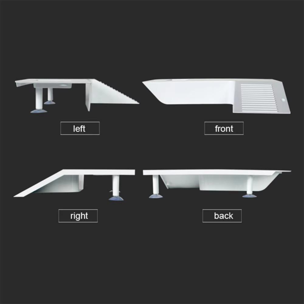 Water Land Slope Box Feeding Climbing Platform Pet Turtle Frog Hamster Cage Scorpion Lizard Safe House Breeding Box Accessories