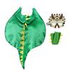 Halloween Kids' Dinosaur Costume Set with Cape and Makeup Props