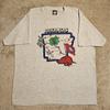 Vintage 80s 90s Screen Stars Arkansas T-shirt Mens XL Grunge Stained Punk Ironic