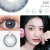 Colored Contact Lense Magister 14.2mm-14.5mm Brown/Gray Natural Contact Lenses 1 Pair Fashion Lenses