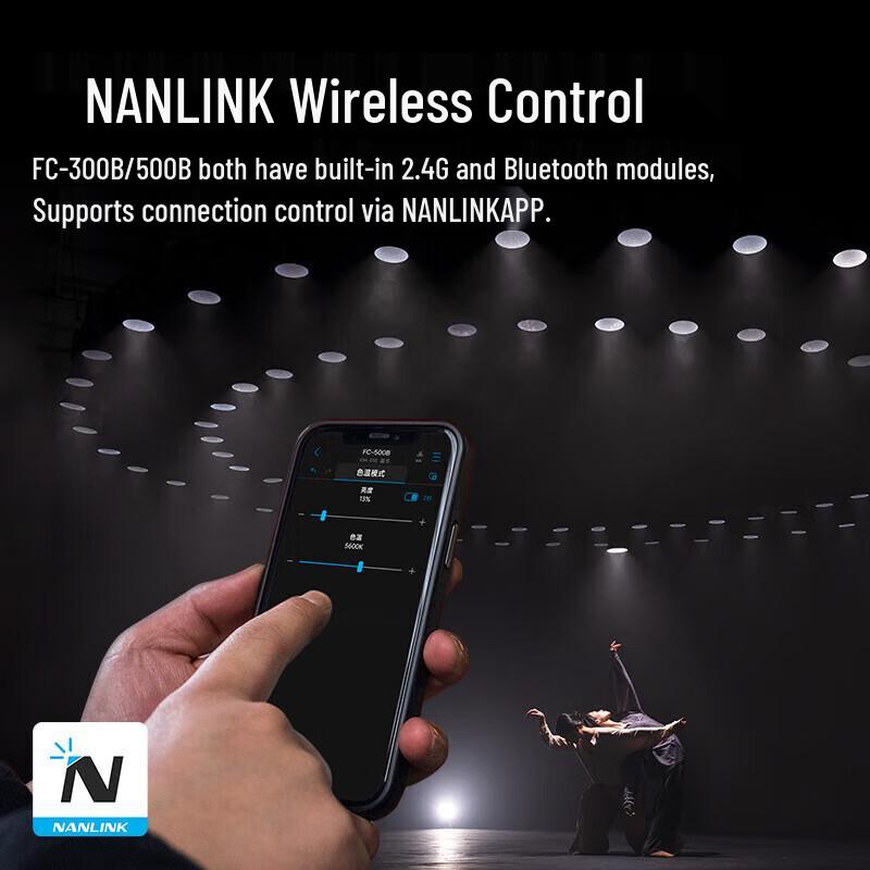 NANLITE FC-500B Bi-color LED Video Light Kit