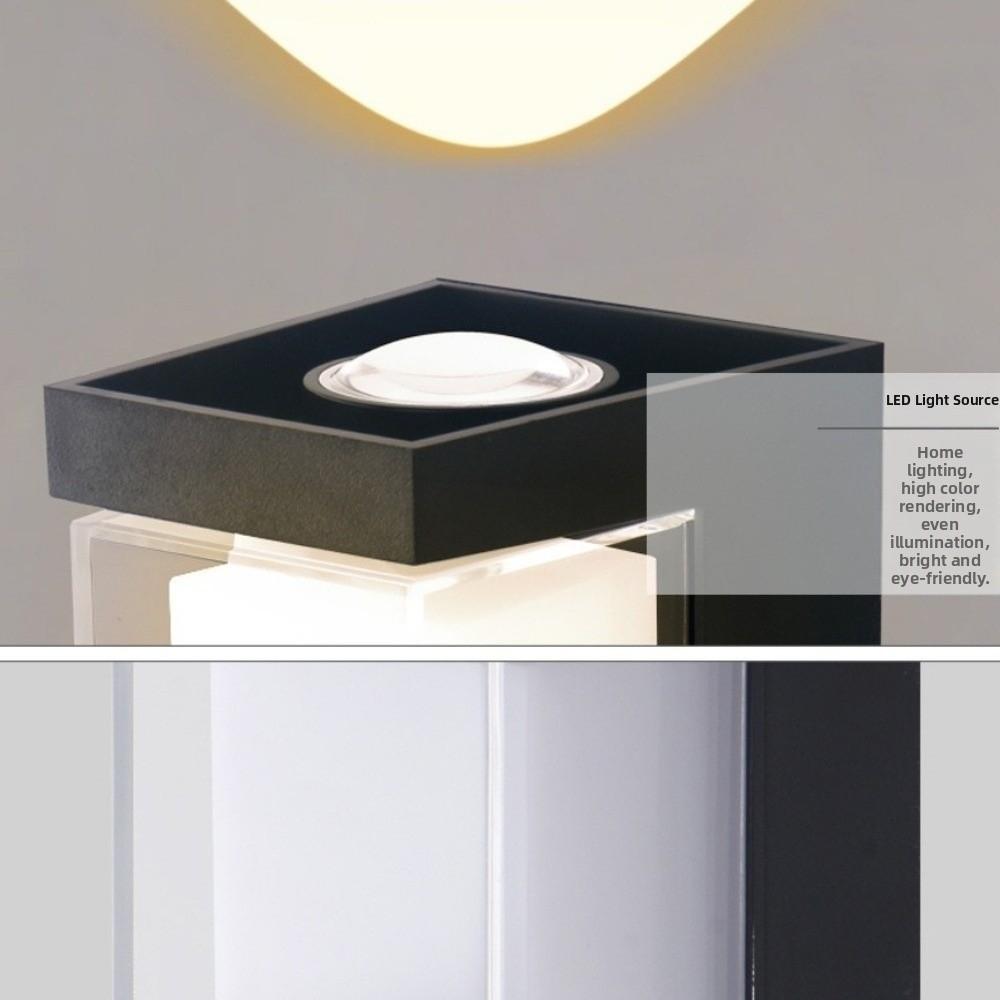 Up Down Glow LED Wall Light Waterproof Design Garden Sconce Lights Outdoor Wall Lamp  Bedroom Decor