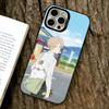 Natsume Book of Friends Phone Case For iPhone 17,16,15,14,13,12,11 Plus,Pro Max,XS,Colored Silver Plated Inside Cover