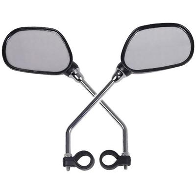 FJmark Bicycle Mirrors with Universal Wide Viewing Easy for and Mountain Bikes of Reflectors, Fit, Angle, 360-Degree Adjustable, Installation, Road,