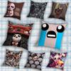 Game TThe Binding of Isaac Cushion Cover Suitable For Sofa Car Bedroom Office Cushions Decorative Pillow Case