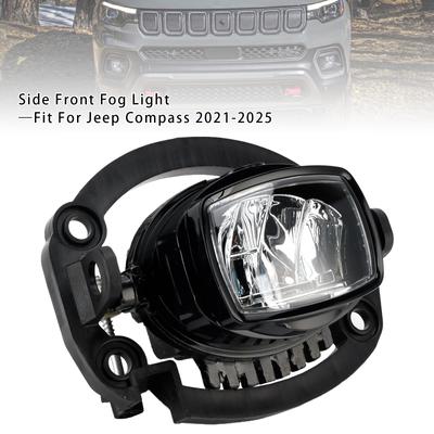 1 Pcs LED Front Driving Fog Light For Jeep Compass 2021-2025 68470159AA