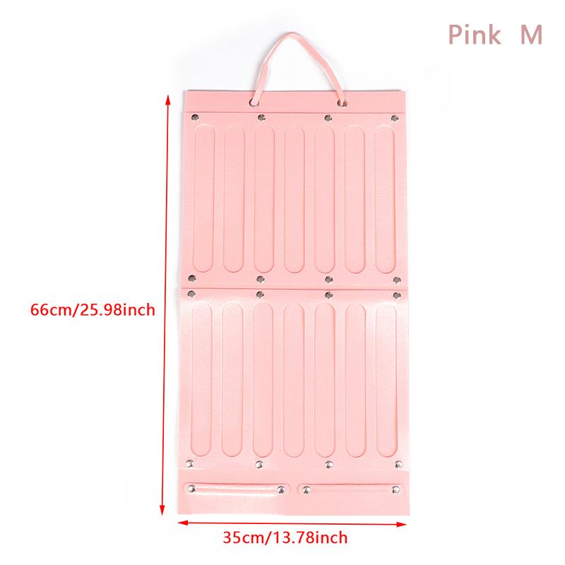 Organizador de laços de cabelo para pendurar na parede, suporte de faixa de cabeça de grande capacidade, cabide de armazenamento de grampo de cabelo, acessório de economia de espaço para quarto de menina