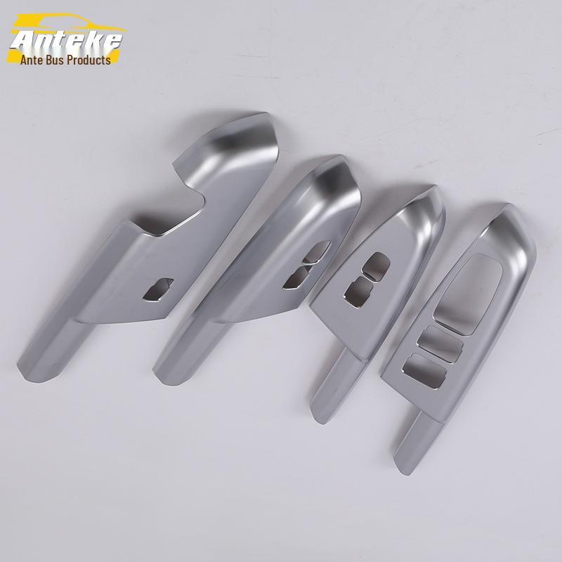 

KX5 Car Glass Switch Decorative Frame Sticker for Door Window Armrest Lift Button