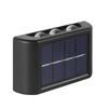 Solar Garden Wall Lamp Outdoor Decoration Arrangement Fence Washing New Style up Light Atmosphere