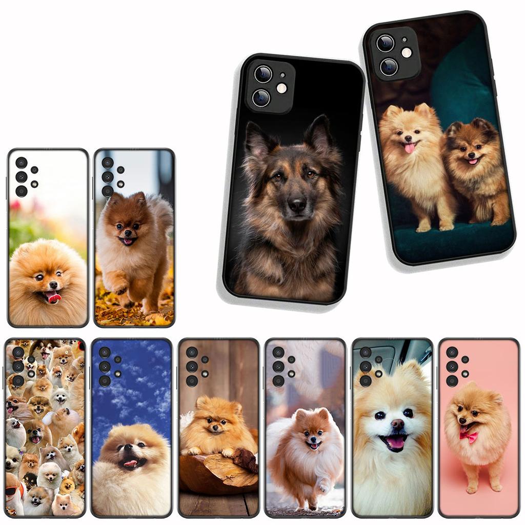 Funda Coque Cover for Apple iPhone 15 14 16 Plus XS 13 11 12 Pro Max XR X 16E ProMax Phone Case Pomeranian Dog