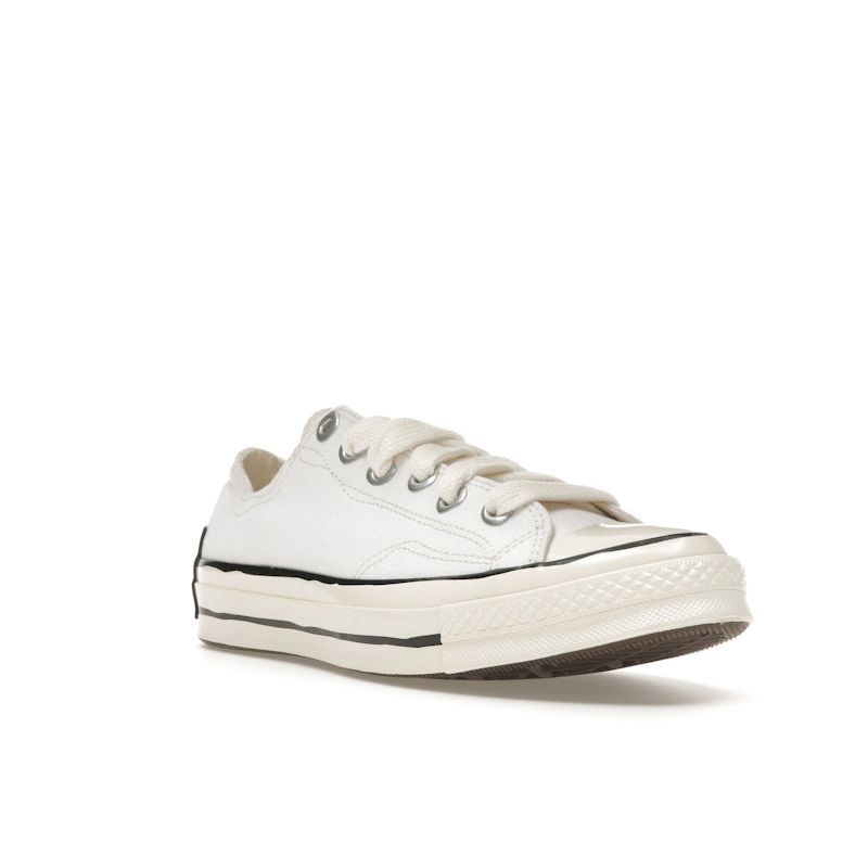 Converse Chuck 70 Low Sketch - White Unisex Sneakers Black Egret A08525C