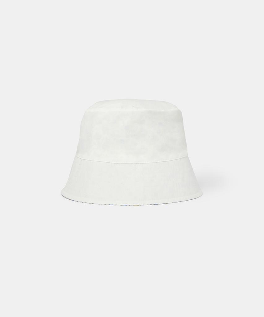 SIO Flower Bucket Hat White