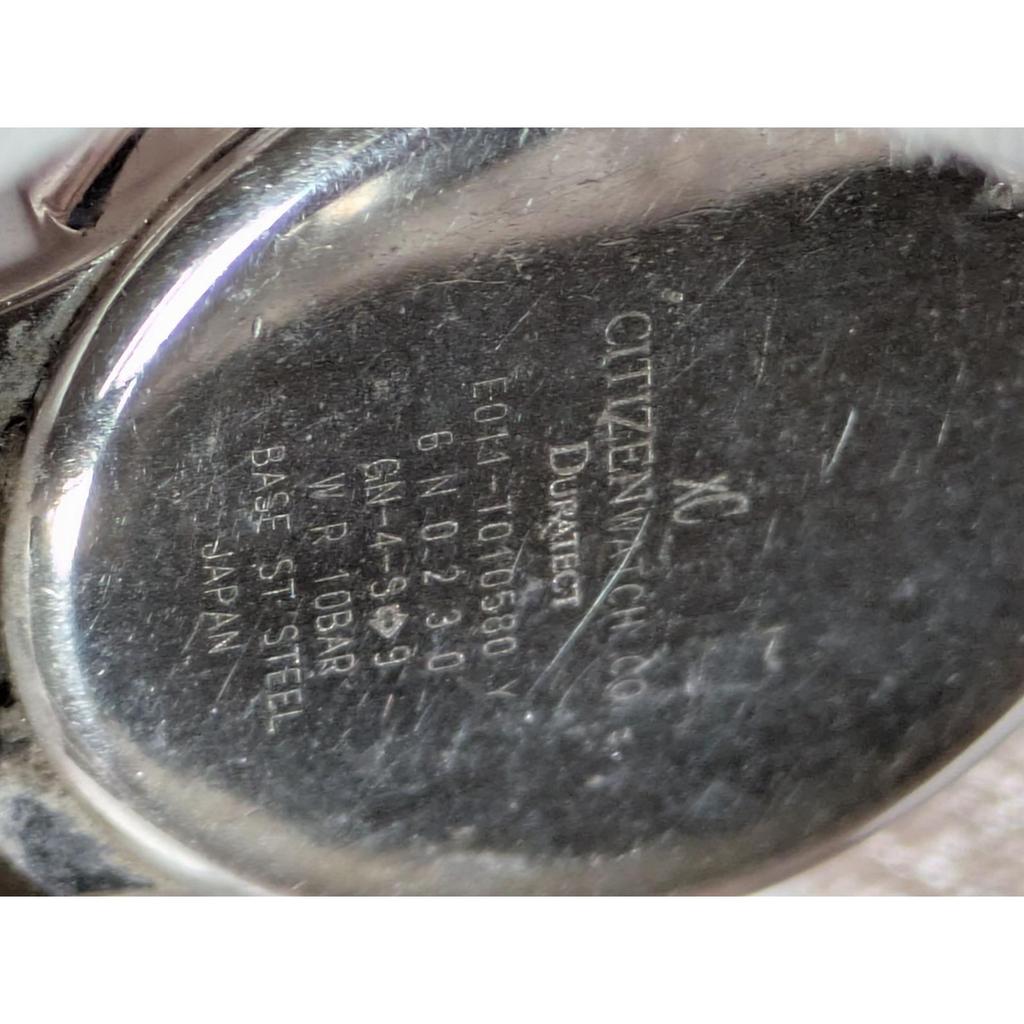 Used CITIZEN Eco-Drive E011-T010580 Watch Working Item