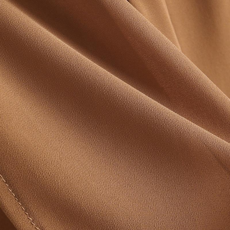 Elegant Summer Chiffon Wide Leg Pants Women Fashion Summer High Waist Pants Vintage Clothes