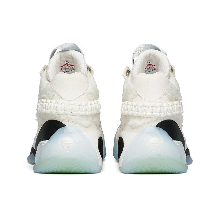 Anta KT7 Textile, Synthetic Leather, TPU Cushioning Slip Resistant Abrasion Resistant Coverage High Top 912331115-1