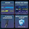 1300Mbps Bluetooth 5.4 WiFi  Adapter Dual Band 2.4G/5Ghz Wireless Network Card 4-Antenna Wireless Receiver For PC/Laptop Driver Free