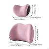 Car Pillow Cushion Kit Neck High Performance Universal Headrest Lumbar for