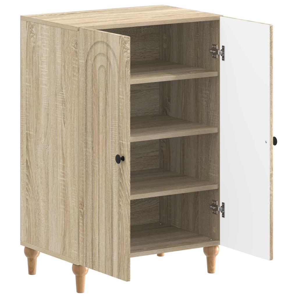 Shoe Cabinet ALKMAAR 59.5 X 39.5 X 90 Cm Engineered Wood