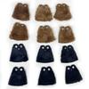 Building Block Figurine Splicing Small Particles Plush Cloak Fur Coat Cloak Robe Spare Parts