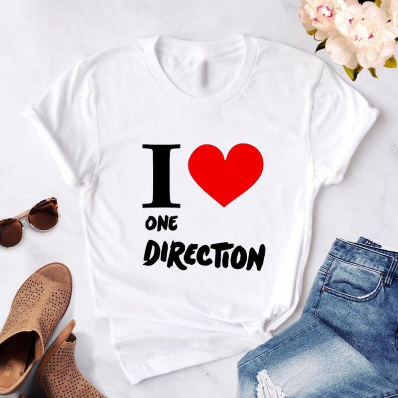 Dámské tričko s potiskem a krátkým rukávem, dámské oblečení