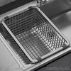 304 Edelstahl Küchenspülbecken Ablaufkorb für Geschirrspülen und Gemüsewaschbecken