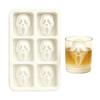 Halloween Skeleton Ice Cube Mold Food Grade Silicone Creepy Screaming Mold Haunted Drink Accessories