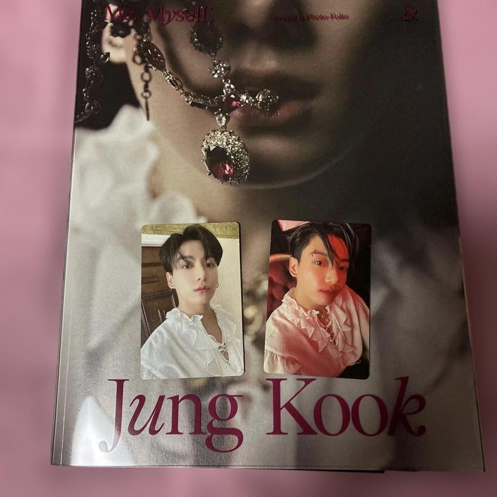 [USED] BTS Me Myself Jungkook Photobook (No missing parts)