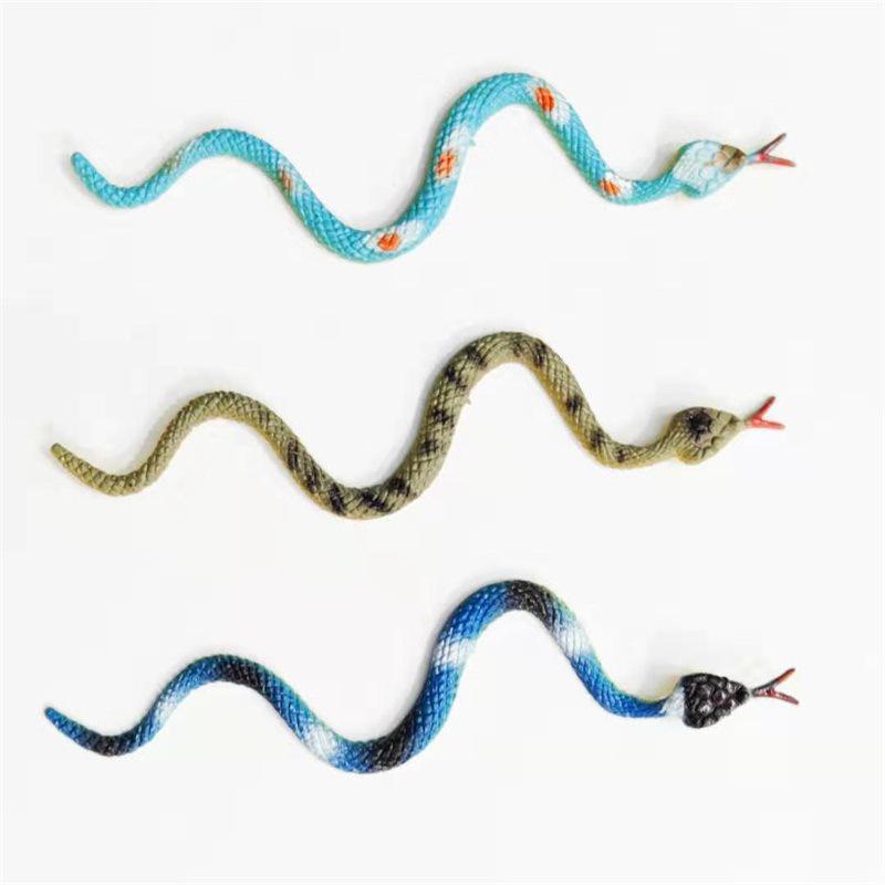 11cm Plastic Model Snake Toy for Science Education & Children's Cognitive Development