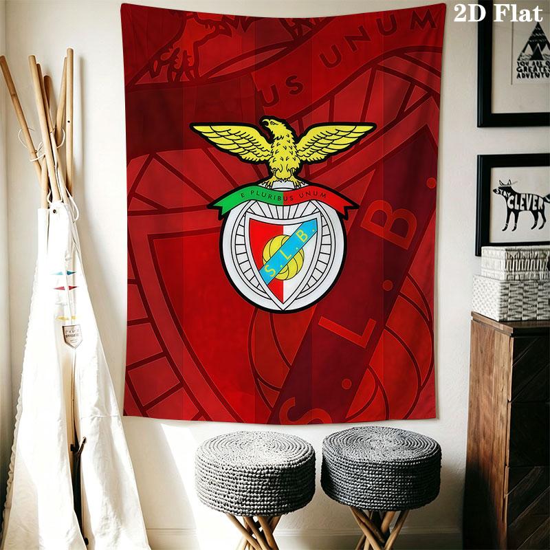 S.L. Benfica Wall Hanging Printed Fabric Blanket Decorative Tapestries for Bedroom Living Room Home Decor