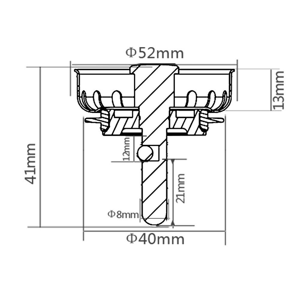 Home Improvement Kitchen Sink Strainer Adjustable Depth Filter Steel Protector Versatile Drain Basket 22mm Depth Adjustable