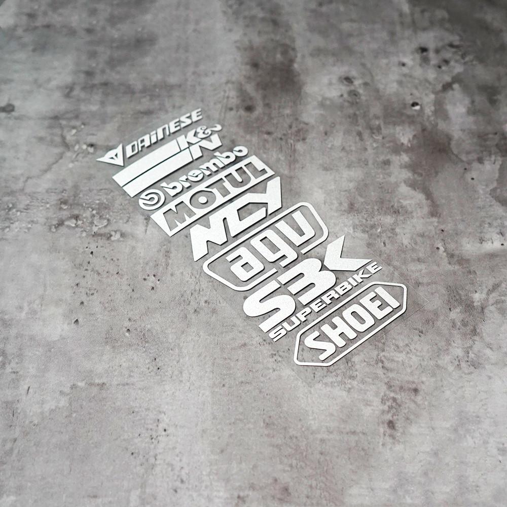 Car Styling Helmet Motorcycle Tank Decals Stickers for Motor Side Body Tmax Tank Tail Side Box Applique