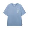 Li Ning Back Letter Round Neck Casual Short Sleeve T-Shirt Men Tops AHSW365-3