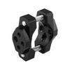 17 to 32mm Handlebar Clamp Mount Adjustable Rearview Mirror Extender Offroad Spotlight Bracket for Motorcycle Scooter