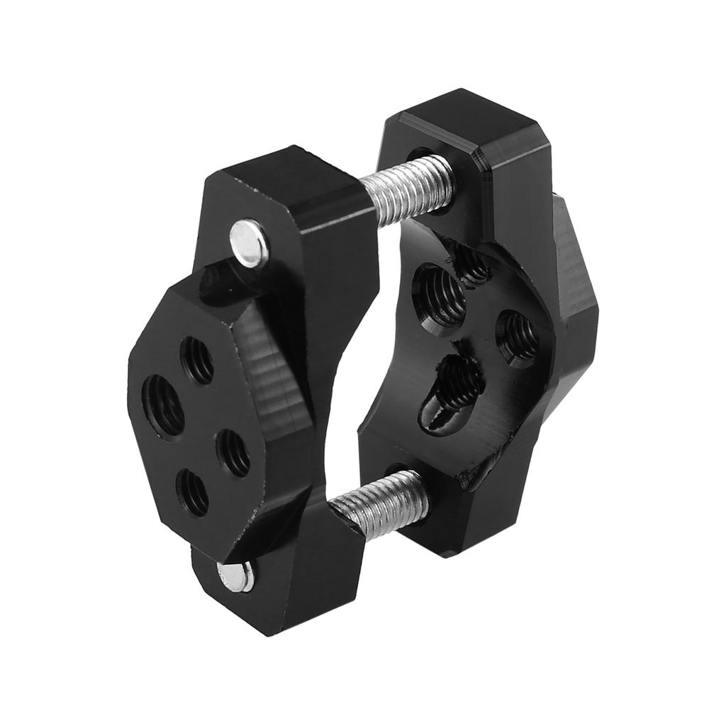 17 to 32mm Handlebar Clamp Mount Adjustable Rearview Mirror Extender Offroad Spotlight Bracket for Motorcycle Scooter