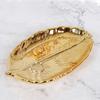 Premium Ceramic Leaf Shape Plate Jewelry Organizers Tray for Dining Table Centerpieces Decors Office Desk Organizers