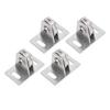 Fixed Pulley Single Silent Dual Bearings Carbon Steel 330lb Load Bearing Wall Mounted Lifting