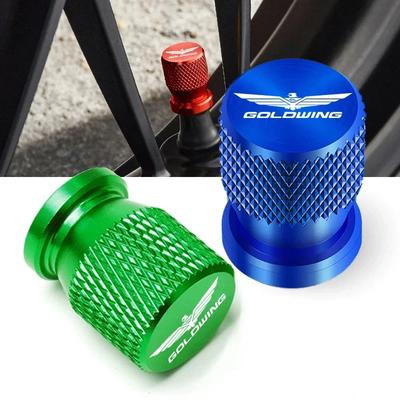 For Honda Goldwing Gold Wing 1800 GL1800 GL1200 GL1000 GL1500 1000 1200 Tire Valve Caps Tyre Stem Covers Airdust Waterproof