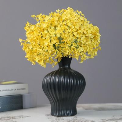 Retro Baby's Breath Artifiical Flower Branch 23cm Height Flexible Stems Simulation Flower Bouquet Fake Flower Photo Props