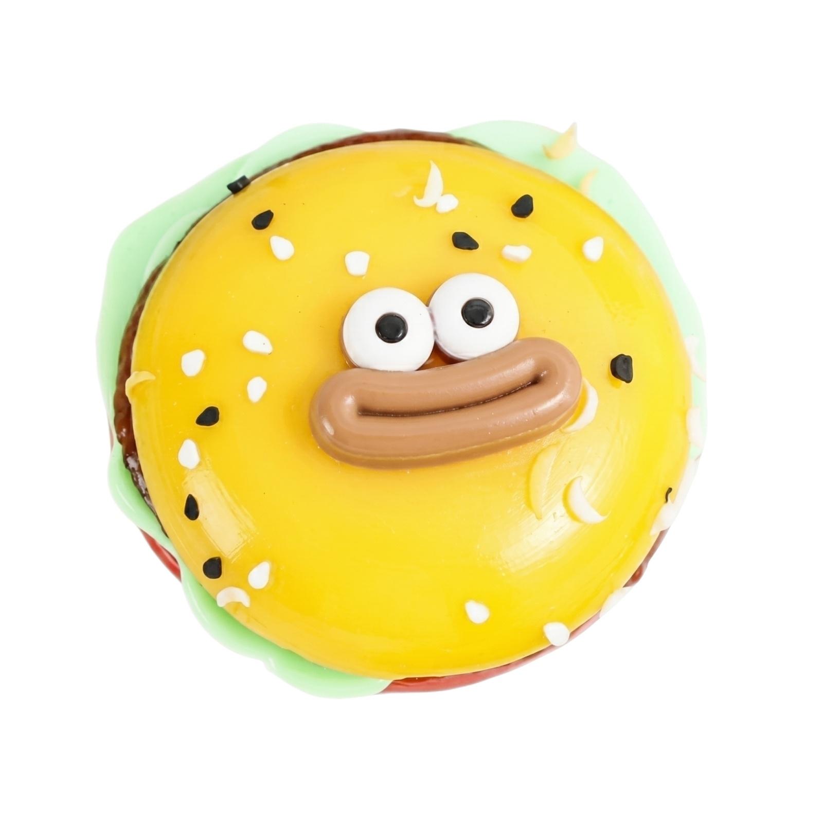 

Adorable Hamburger-Shaped Toy – A Stress-Relieving Toy Suitable For Adults: Soothes Anxiety And Improves Concentration. One Size жёлтый