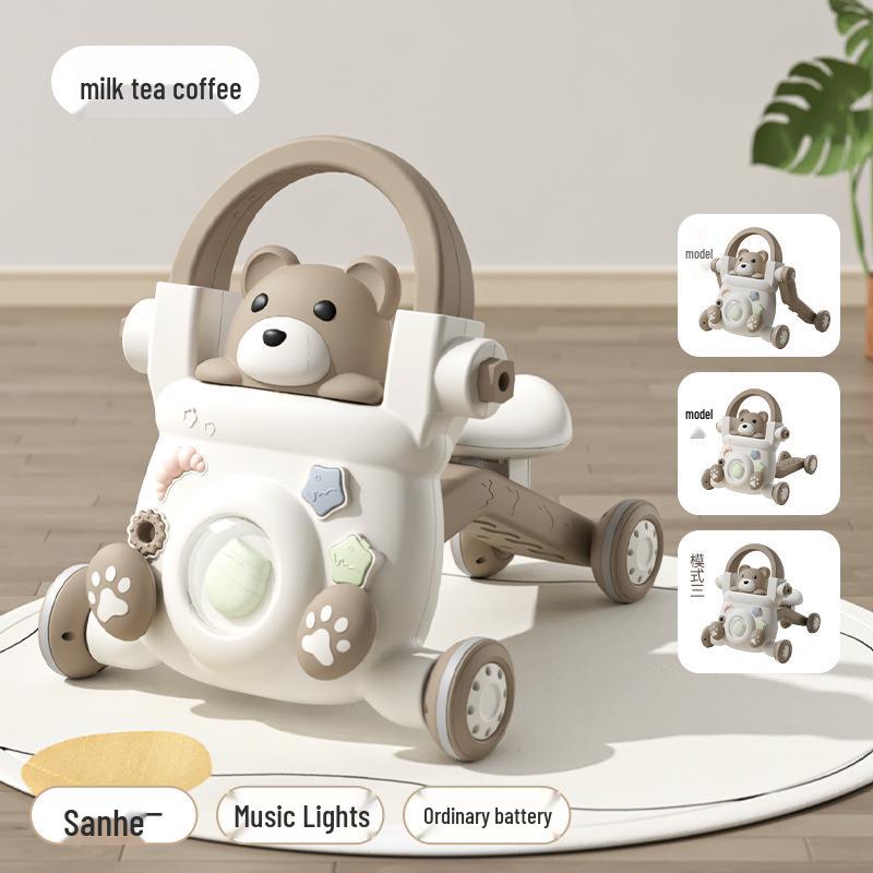 Walker Anti-O-Leg Multifunctional Musical Push Car for Infants and Toddlers