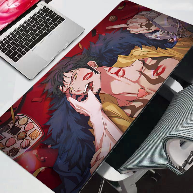 Mouse Pad One Piece Anime Gaming Accessories Large Carpet Gamer PC Computer Keyboard Desk Mat Mausepad Durable Anime
