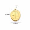 5Pcs Stainless Steel Cabochon Pendant Base Irregular DIY Charm Pendant Trays Heart Shape Blank Cabochon Base