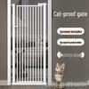 Large No-Drill Pet Gate: Dog Isolation, Cat Guardrail, and Anti-Cat Barrier